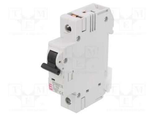 Disjuntor Contra Sobreintensidades, 230/400vac, Inom: 10a, Car: C