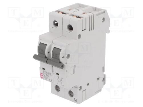 Disjuntor Contra Sobreintensidades, 230/400vac, Inom: 16a, Car: C