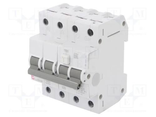 Interruptor de Circuito Diferencial, Inom: 20a, Polos: 3+N, Ip20