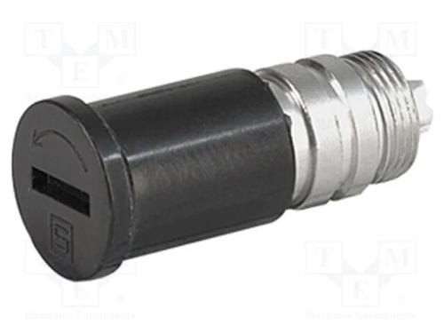 Adaptador, fus&iacute;veis cil&iacute;ndricos, 5x20mm, 16A, pre.