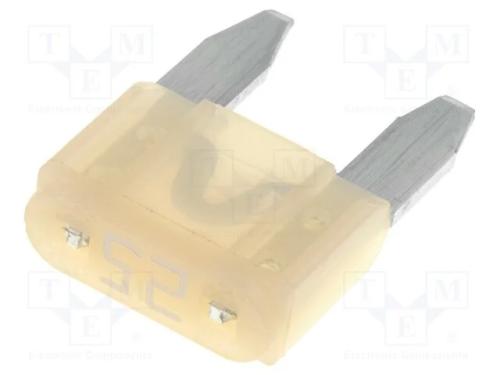 Fus&iacute;vel: Baixa Tens&atilde;o, 25a, 32vdc, Automotivo, 10,9mm, Mini