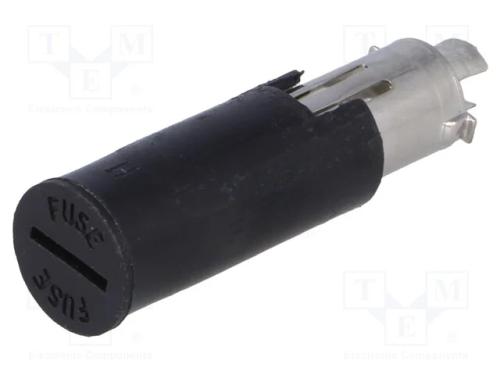 Adaptador, fus&iacute;veis cil&iacute;ndricos, 5x20mm, -40&divide;85C,.