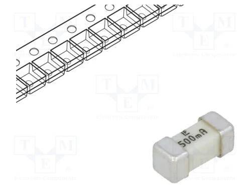 Fus&iacute;vel: baixa tens&atilde;o, super-imediato, 500mA, 125.