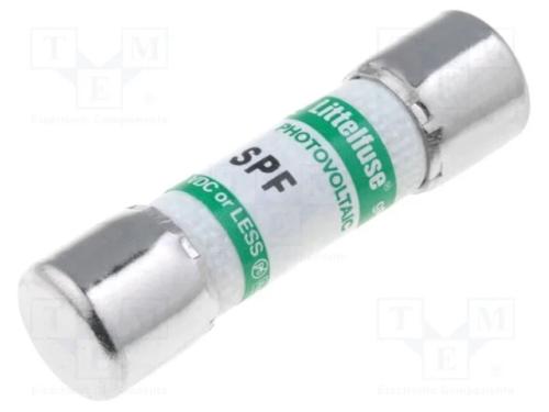 Fus&iacute;vel: Baixa Tens&atilde;o, Gpv, 15a, 1kvdc, 10,3x38mm, Spf