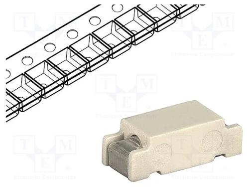 Fus&iacute;vel: Baixa Tens&atilde;o, Retardado, 2a, 250vac, 125vdc, Smd, Cobre