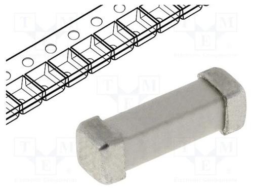 Fus&iacute;vel: Baixa Tens&atilde;o, Retardado, 100ma, 250vac, 125vdc, Smd, Cobre