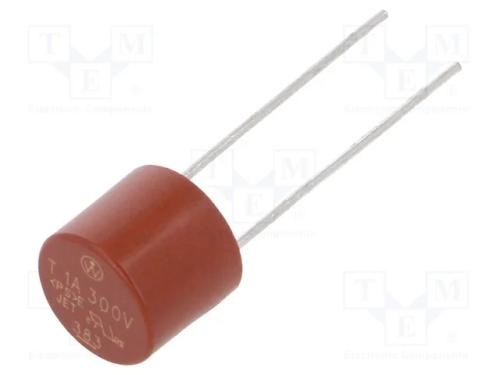 Fus&iacute;vel: baixa tens&atilde;o, retardado, 4A, 300VAC, TR5
