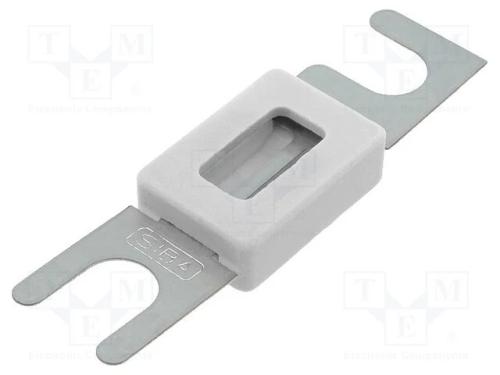 Fus&iacute;vel: baixa tens&atilde;o, 300A, 80VDC, automotivo,de.