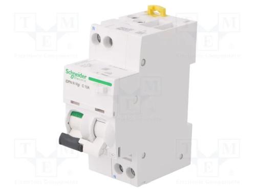 Interruptor de circuito diferencial, Inom: 10A, P.