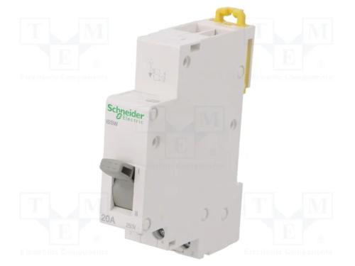 M&oacute;dulo: interruptor de press&atilde;o, 250VAC, 20A, IP20.