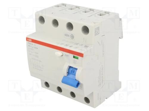 Interruptor de Corrente Diferencial, Inom: 40a, Polos: 4, 400vac