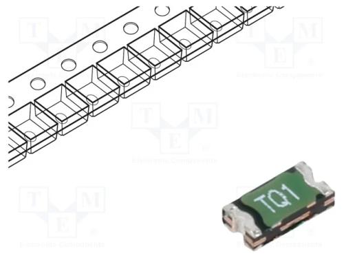 Fus&iacute;vel: de Pol&iacute;mero Ptc, 500ma, Imax: 100a, Smd, Pts1206