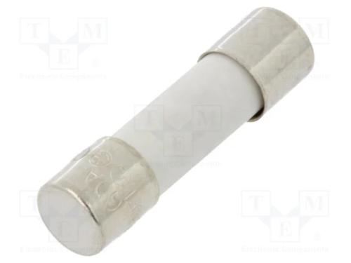 Fus&iacute;vel: Baixa Tens&atilde;o, Retardado, 6,3a, 250vac, Cer&acirc;mico, 5x20mm