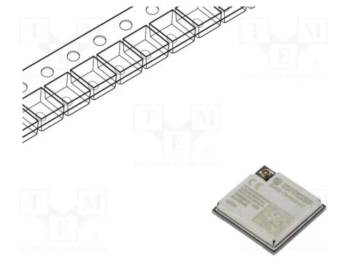 M&oacute;dulo: IoT, WiFi, exterior, SMD, 13,2x12,5x2,4mm.