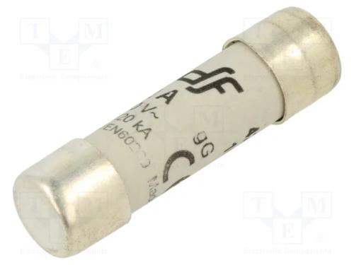 Fus&iacute;vel: Baixa Tens&atilde;o, Gg, 12a, 500vac, 250vdc, 10,3x38mm