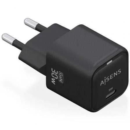 Cargador Gan de Pared Aisens Asch-30w1p019-Bk/ 1x