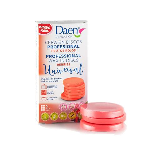 Cera Depila&ccedil;&atilde;o em Pastilha 120gr Daen (6 Pastilha.