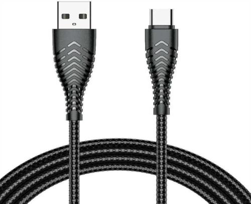 Veger Cable Usb a To Type C 2,4a V104 1,2 M Black