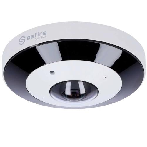 Safire Smart - C&acirc;mara Dome Ip Fisheye Gama I1 - Resolu&ccedil;&atilde;o 12 Megapixel (4000x3000) - Lente 1.65 Mm, 