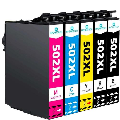 Conjunto 5 Tinteiros Epson 502 XL Compat&iacute;veis