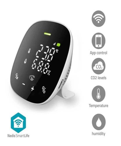 Monitor de Calidad Del Aire Smartlife  Wi-Fi  Pan.