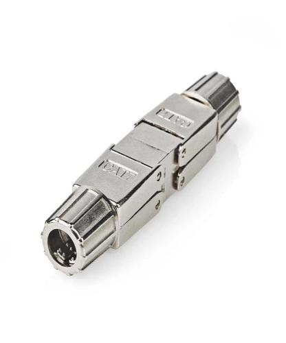 Acoplador de Red Cat7 Blindado Rj45 F&ecirc;mea Rj