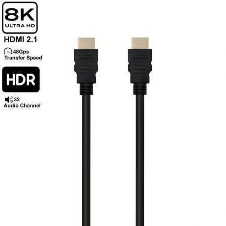 Cabo Hdmi 21 de Velocidade Ultra-Alta da Ewent com Ethern