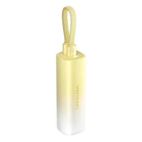 Powerbank 5000mah Vention Fhwy0 20w + Cabo Usb-C