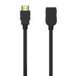 Cabo Extens&atilde;o Hdmi Macho - Hdmi Femea 2 Mts - Aisens