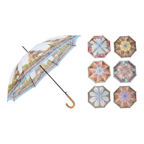 Guarda-chuva cidade, 6 modelos variados