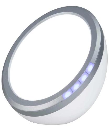 L&aacute;mpara para Energ&iacute;a / Luminoterapia Blanco/Plata