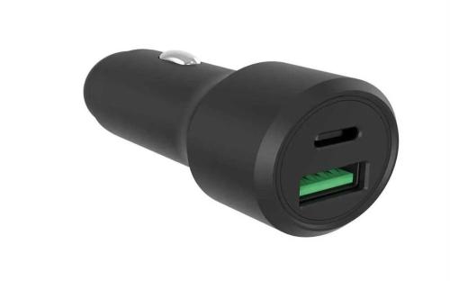 Carregador de Isqueiro Usb - Caixa em Alum&iacute;nio - .