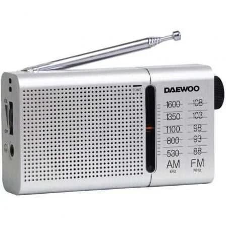 Radio Port&aacute;til Daewoo Dw1037/ Plateada