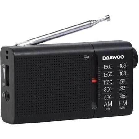 Radio Port&aacute;til Daewoo Dw1119/ Negra
