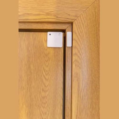 Shelly Blu Door Window Sensor, Bluetooth Wireless, Brown Version