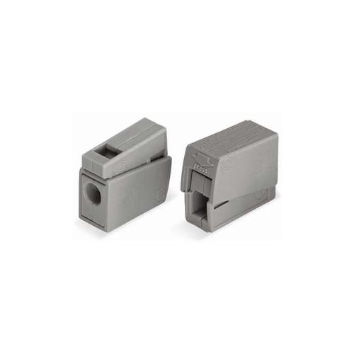 Conector clip rapido em linha 2 condutores 1 rig.