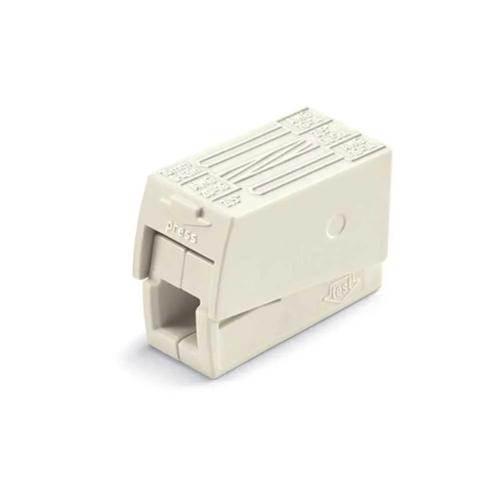 Conector clip rapido em linha 3 condutores 2 rig.