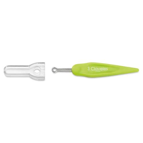 Limpador de Ouvidos com Ponta de Silicone M&eacute;dico 9 cm