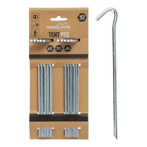 Estacas de tenda de campanha 10und