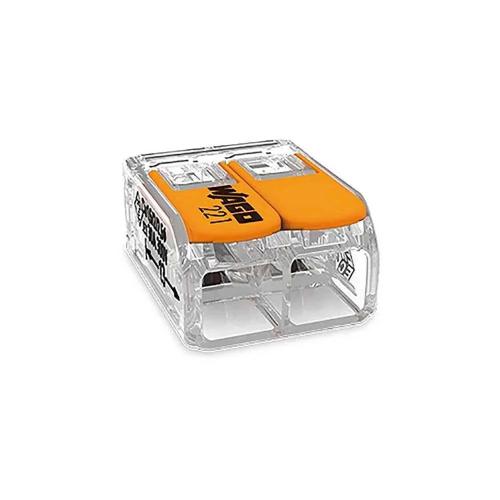 Conector rapido com alavanca 2 condutores  maxi.