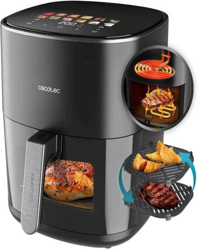 FREIDORA AIRE CECOTEC DUOHEAT 6500 65 100500 VENT